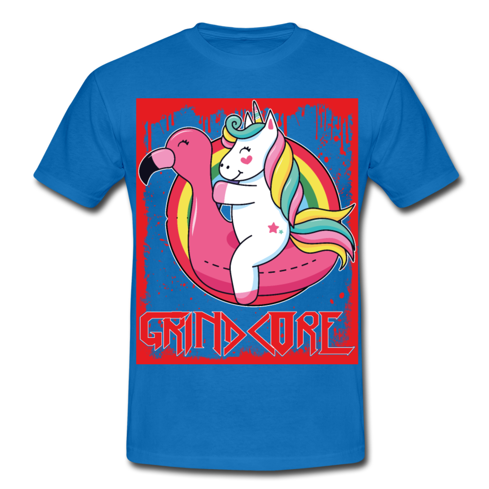 Grindcore Unicorn | Männer T-Shirt - Royalblau