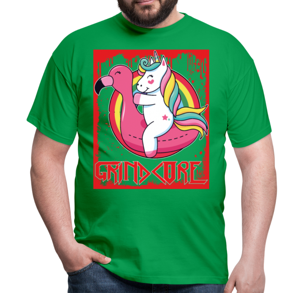 Grindcore Unicorn | Männer T-Shirt - Kelly Green