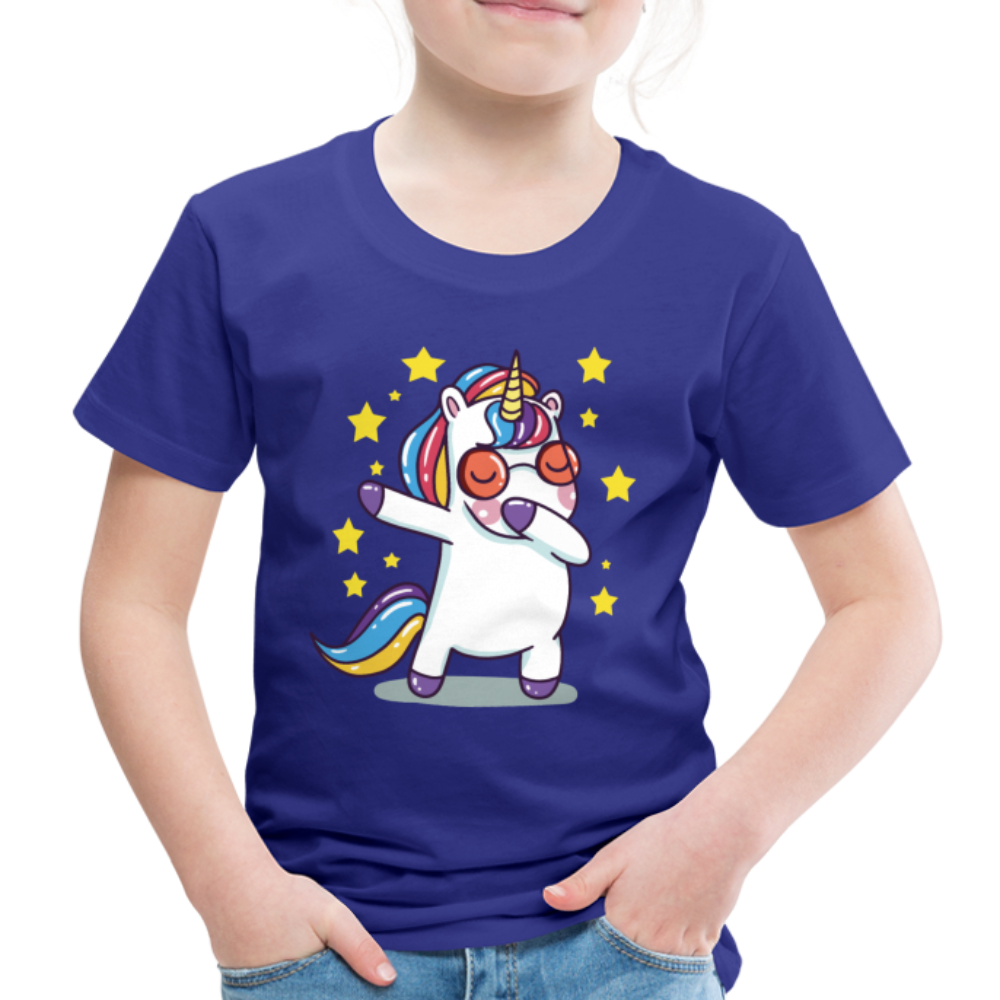 Dab Einhorn | Kinder Premium T-Shirt - Königsblau