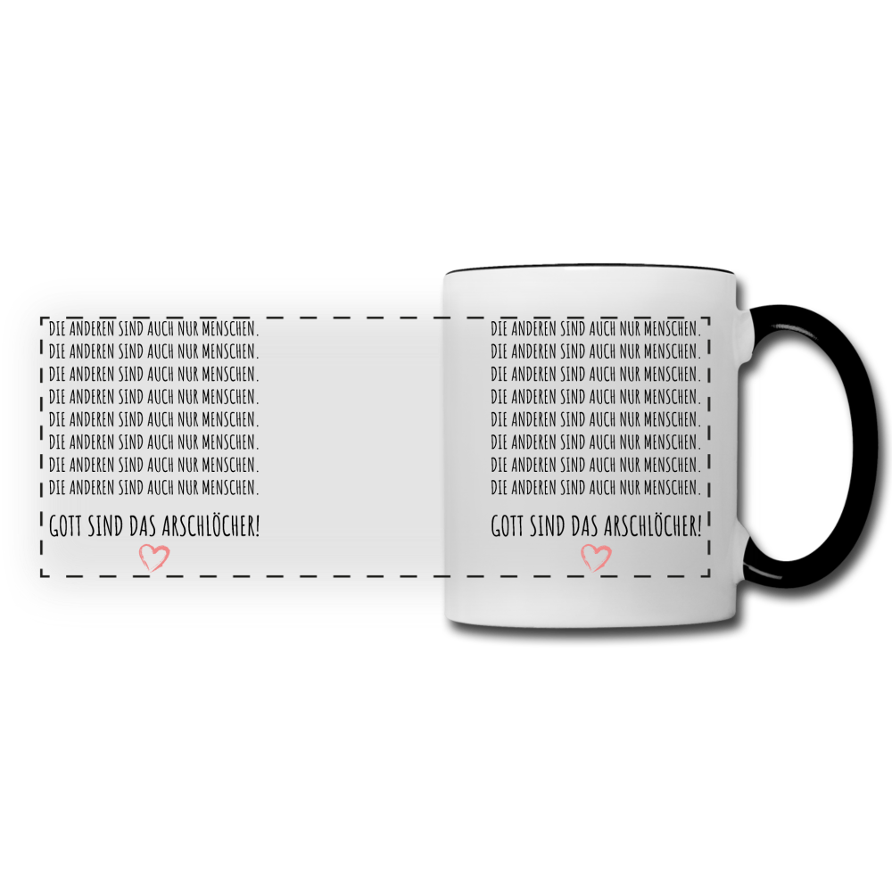 Die anderen sind auch nur Menschen - Weiß/Schwarz