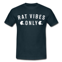 Rat Vibes Only | Männer T-Shirt - Navy