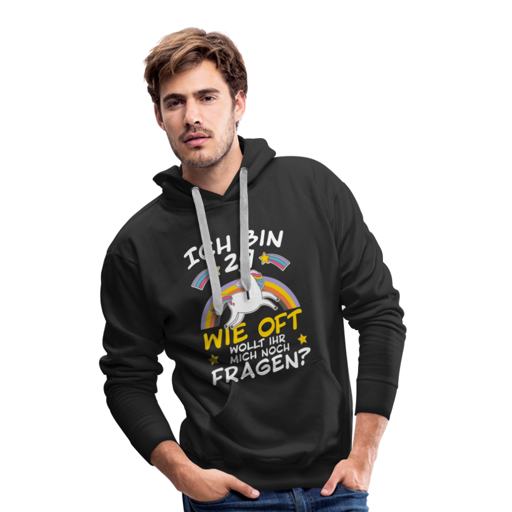 Men’s Premium Hoodie - Schwarz
