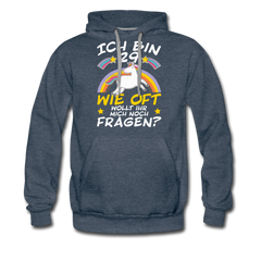 Men’s Premium Hoodie - Jeansblau