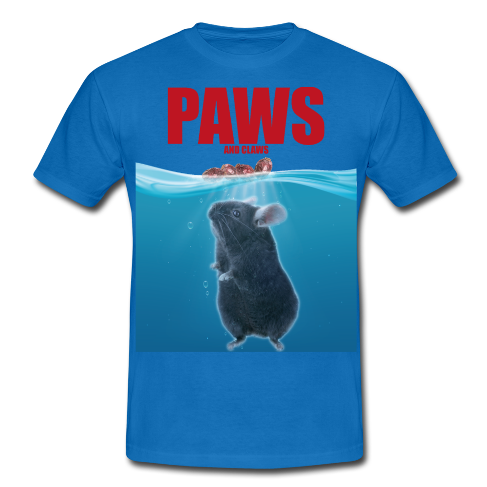 Paws Chinchilla | Männer T-Shirt - Royalblau