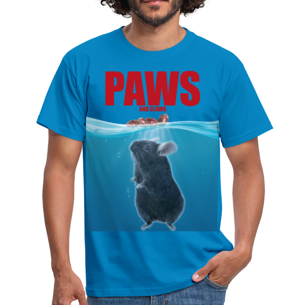 Paws Chinchilla | Männer T-Shirt - Royalblau