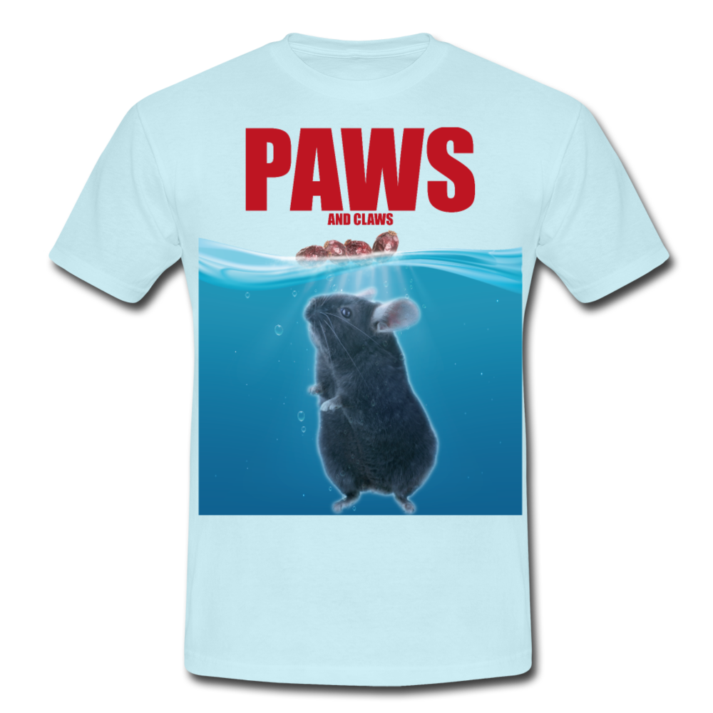 Paws Chinchilla | Männer T-Shirt - Sky