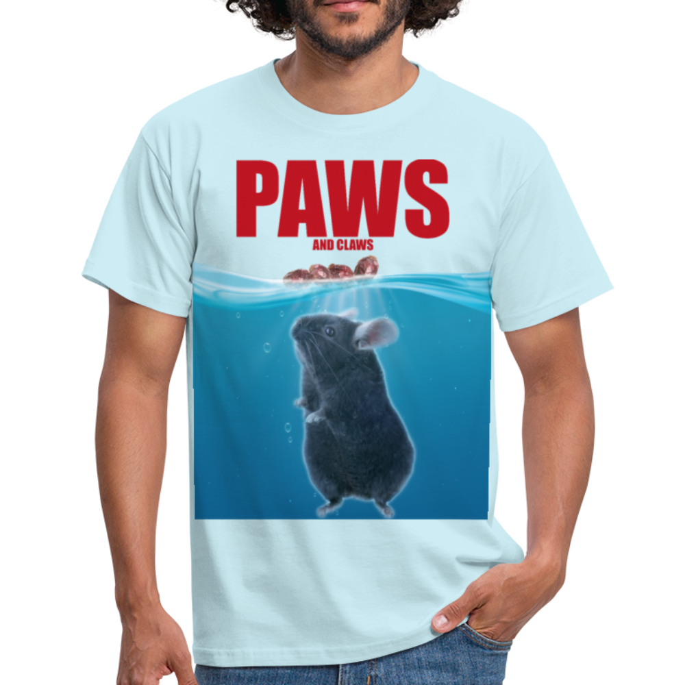 Paws Chinchilla | Männer T-Shirt - Sky