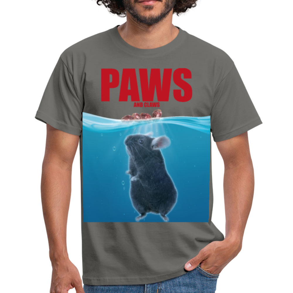 Paws Chinchilla | Männer T-Shirt - Graphit