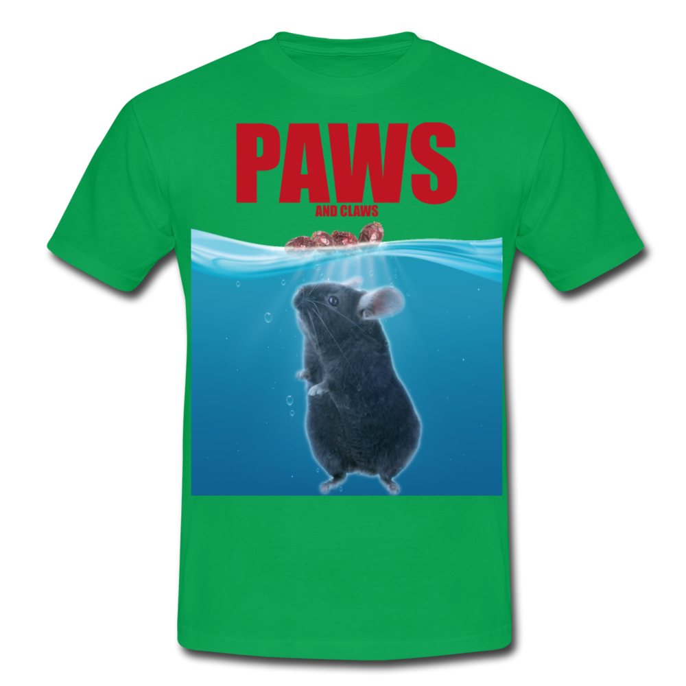 Paws Chinchilla | Männer T-Shirt - Kelly Green