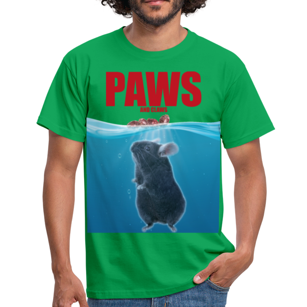 Paws Chinchilla | Männer T-Shirt - Kelly Green