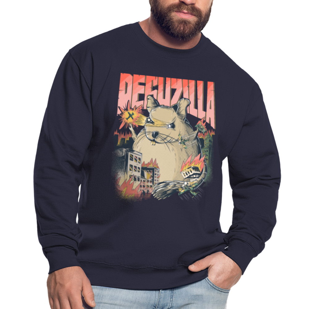 Deguzilla | Unisex Pullover - Navy