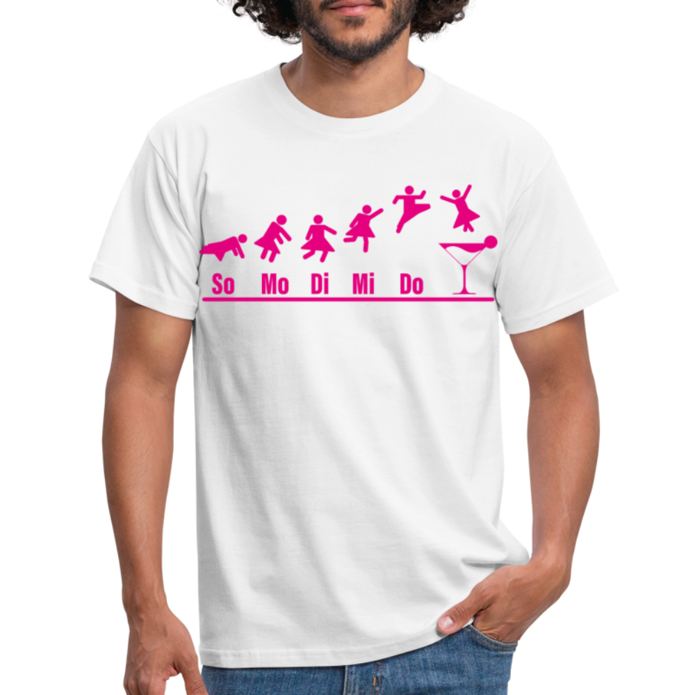Margarita Woche Frauen Endlich Freitag | Männer T-Shirt - Weiß