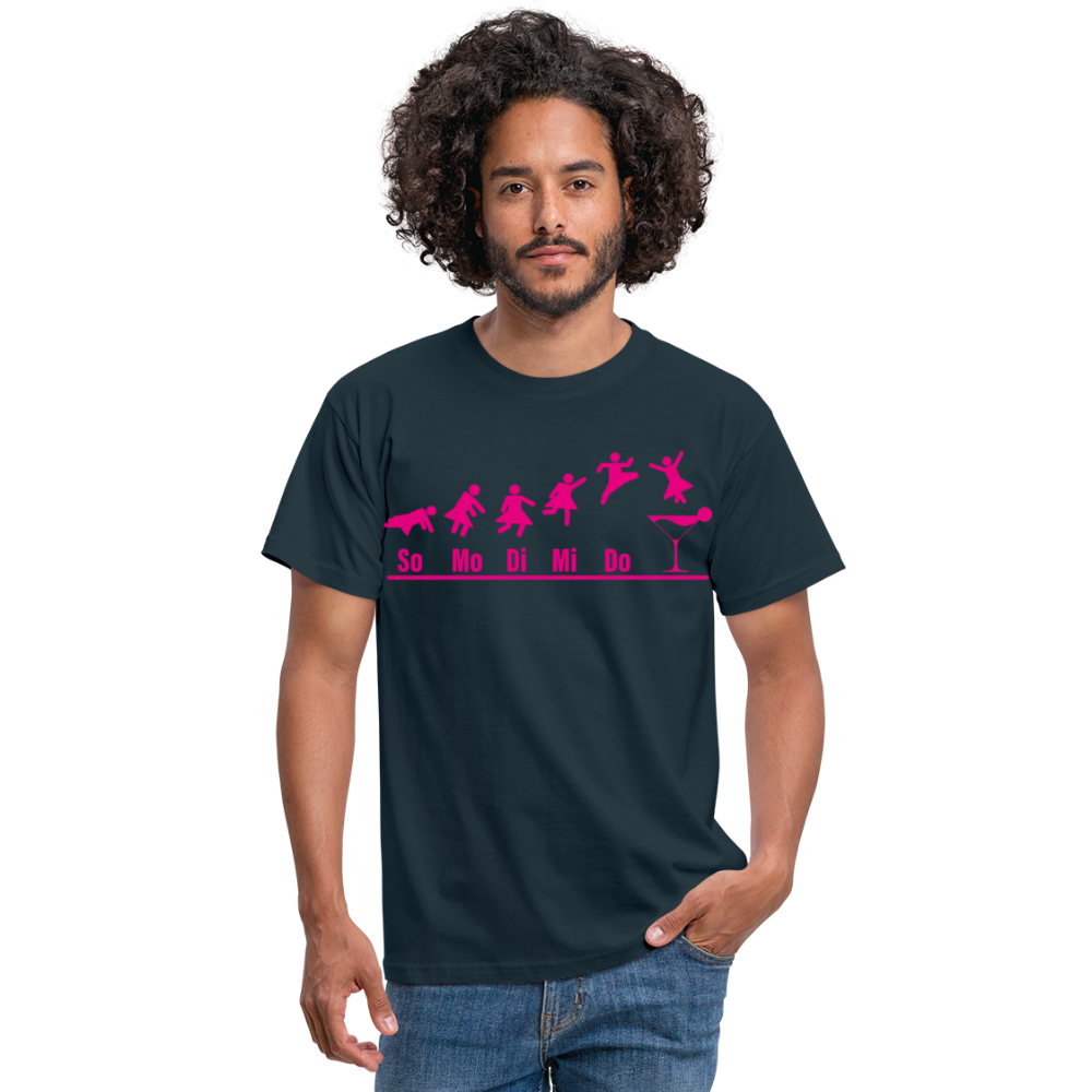 Margarita Woche Frauen Endlich Freitag | Männer T-Shirt - Navy
