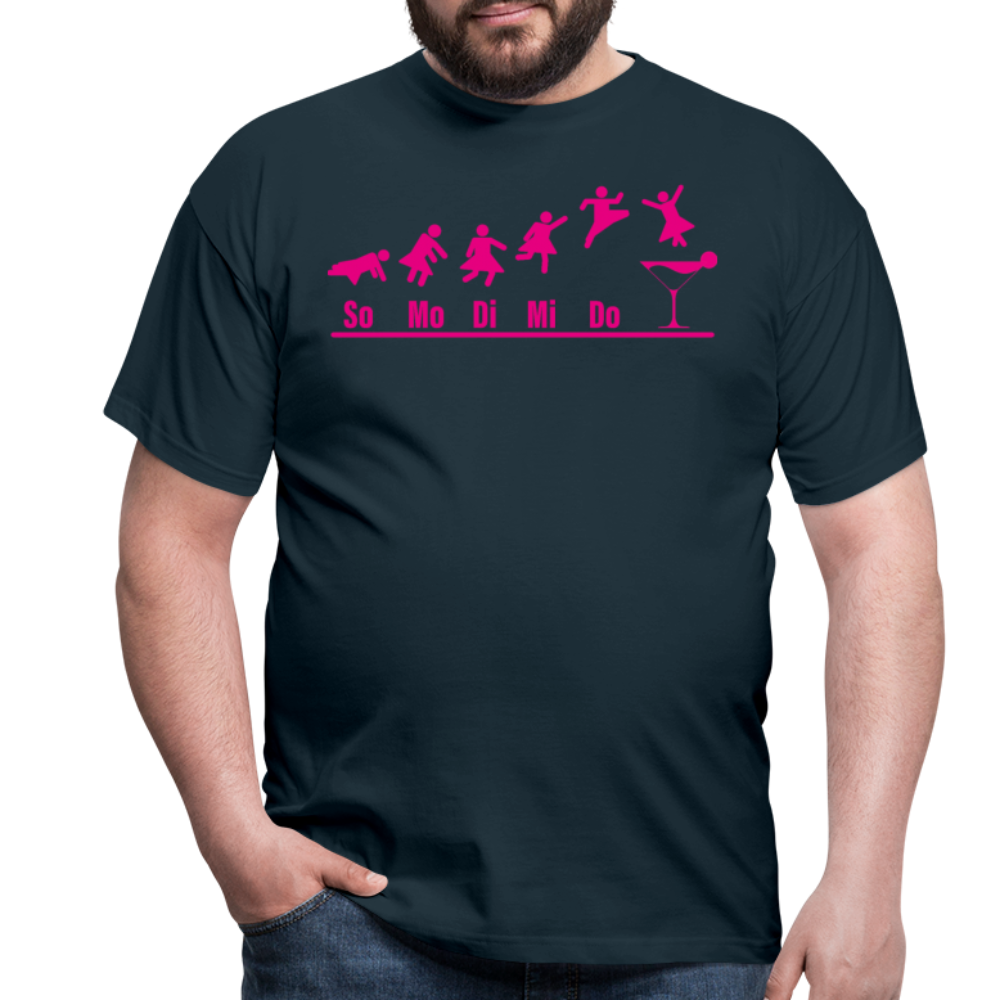 Margarita Woche Frauen Endlich Freitag | Männer T-Shirt - Navy