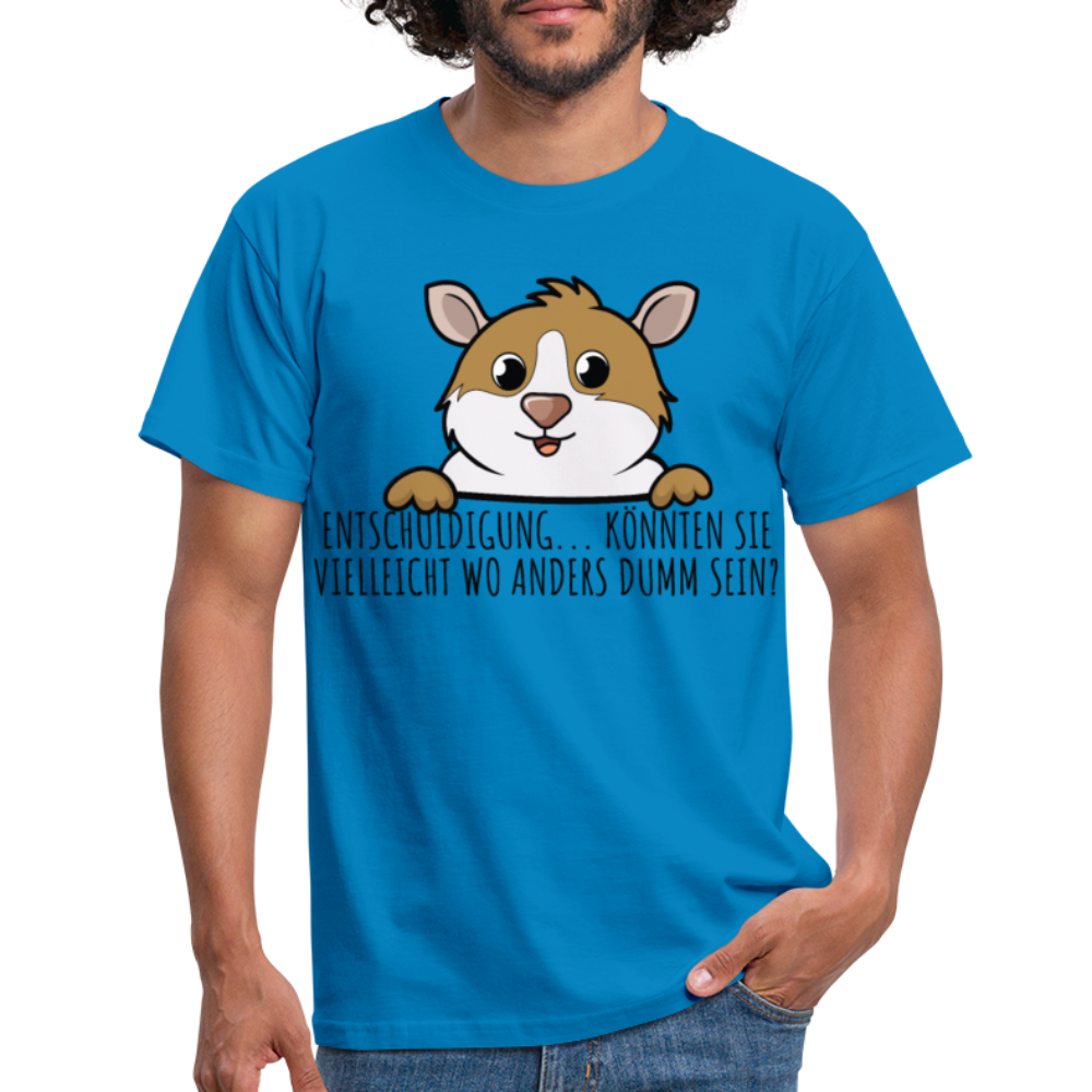 Freches Meerschweinchen | Männer T-Shirt - Royalblau