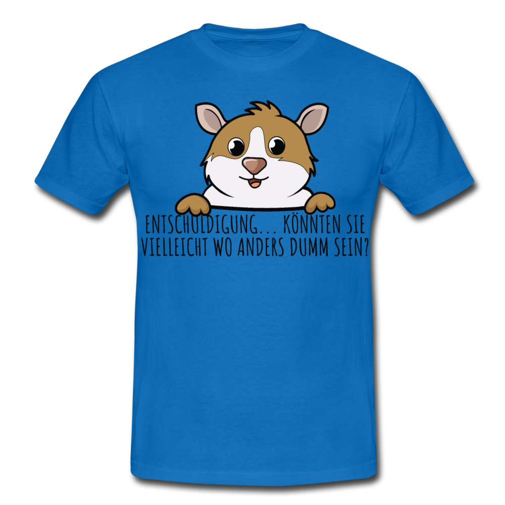 Freches Meerschweinchen | Männer T-Shirt - Royalblau