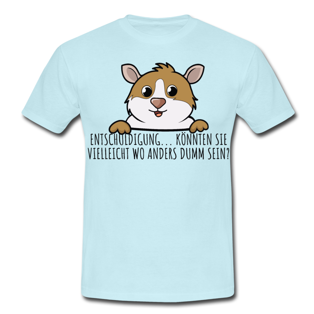 Freches Meerschweinchen | Männer T-Shirt - Sky