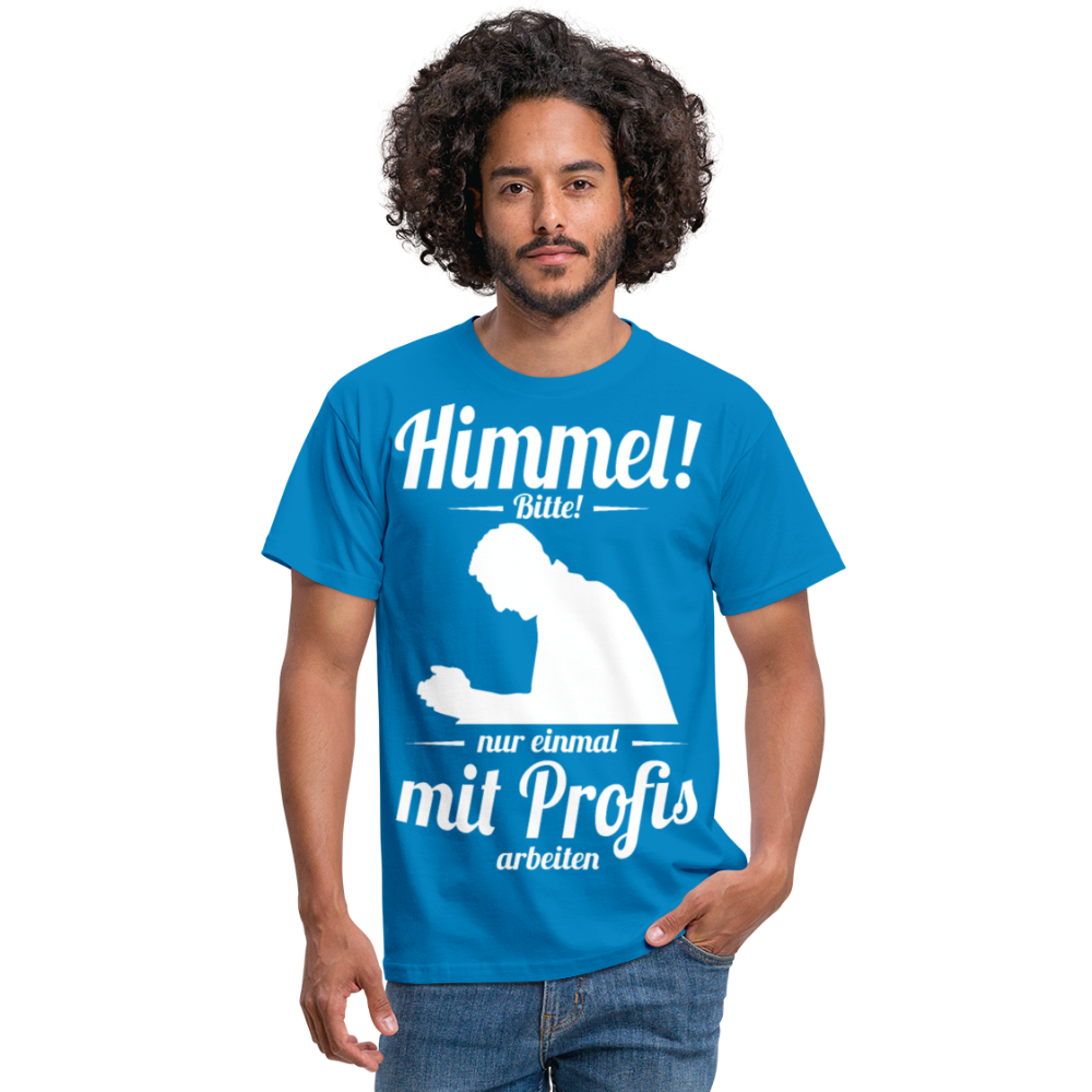Männer T-Shirt - Royalblau