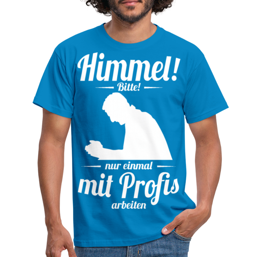 Männer T-Shirt - Royalblau