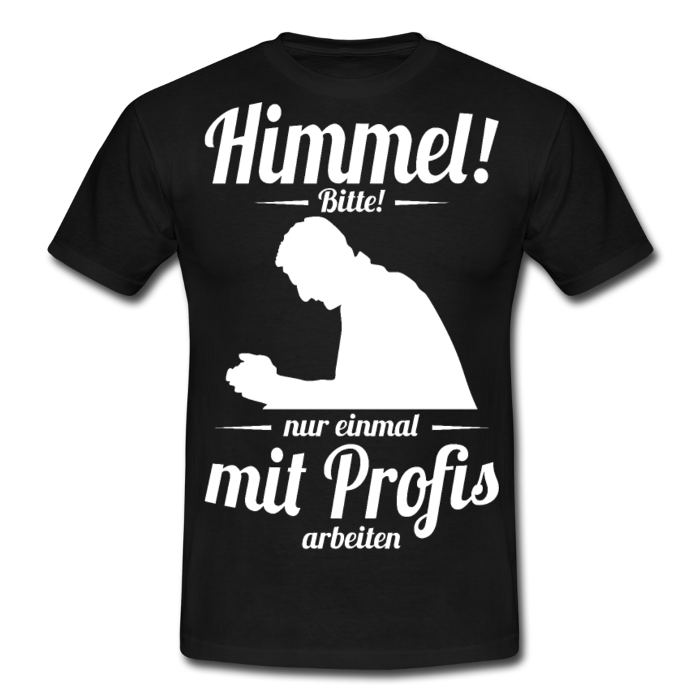 Männer T-Shirt - Schwarz