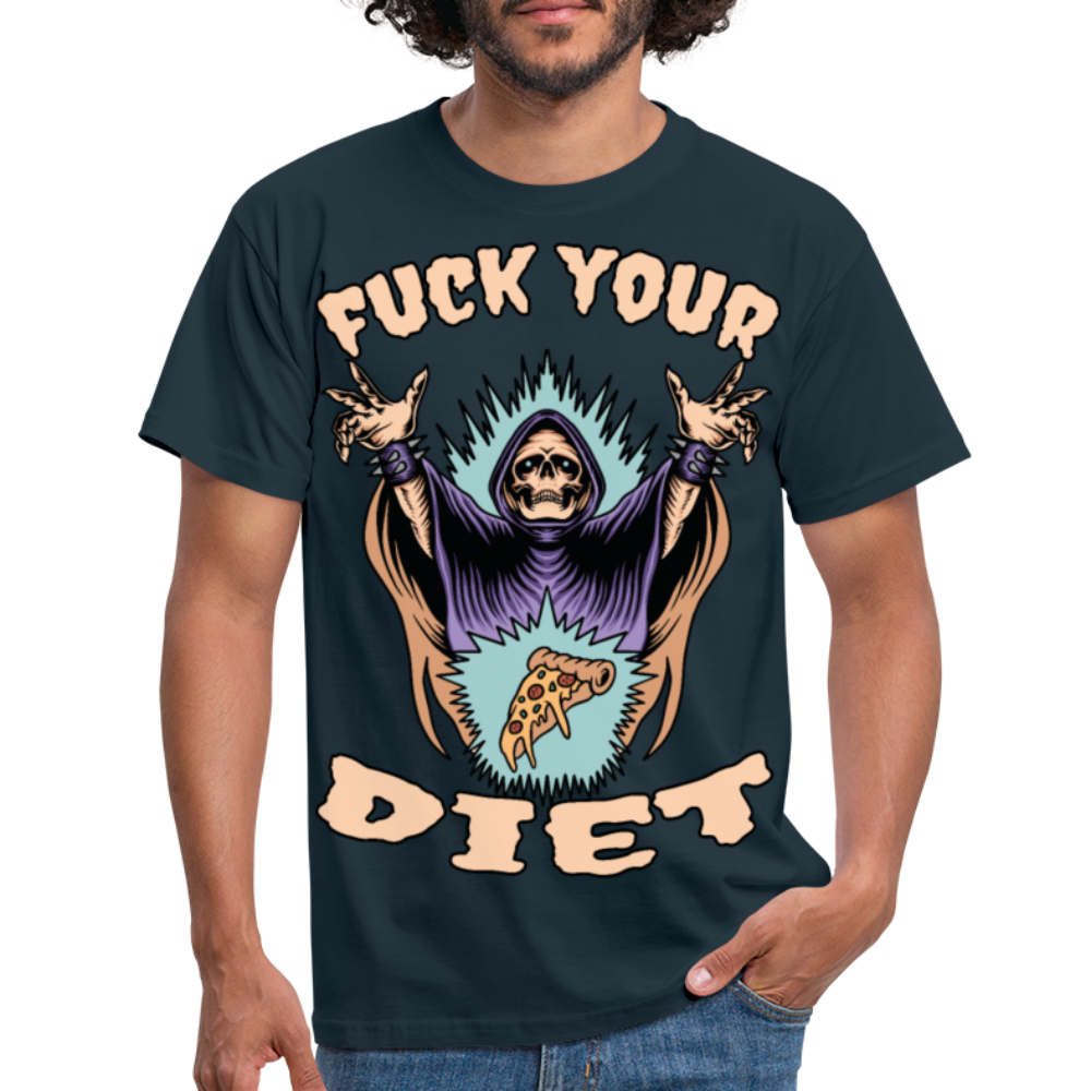 Fuck your diet! | Männer T-Shirt - Navy