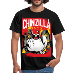 Chinzilla | Männer T-Shirt - Schwarz