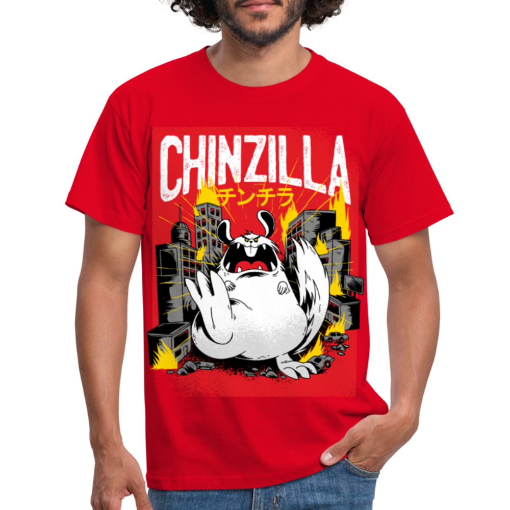 Chinzilla | Männer T-Shirt - Rot