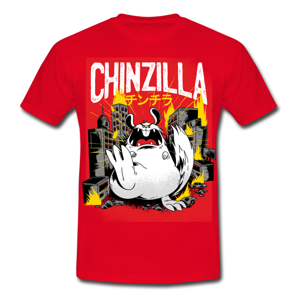 Chinzilla | Männer T-Shirt - Rot