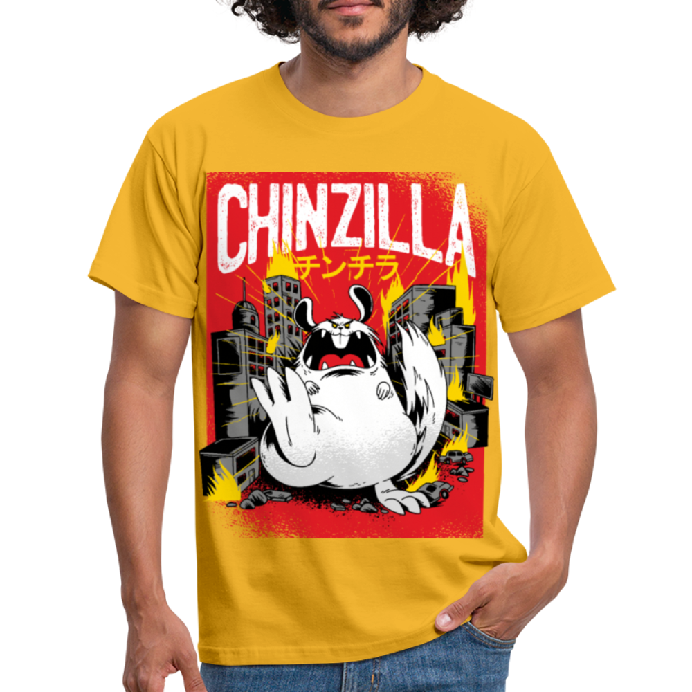 Chinzilla | Männer T-Shirt - Gelb