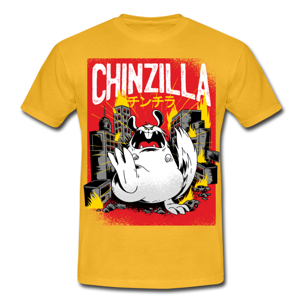 Chinzilla | Männer T-Shirt - Gelb