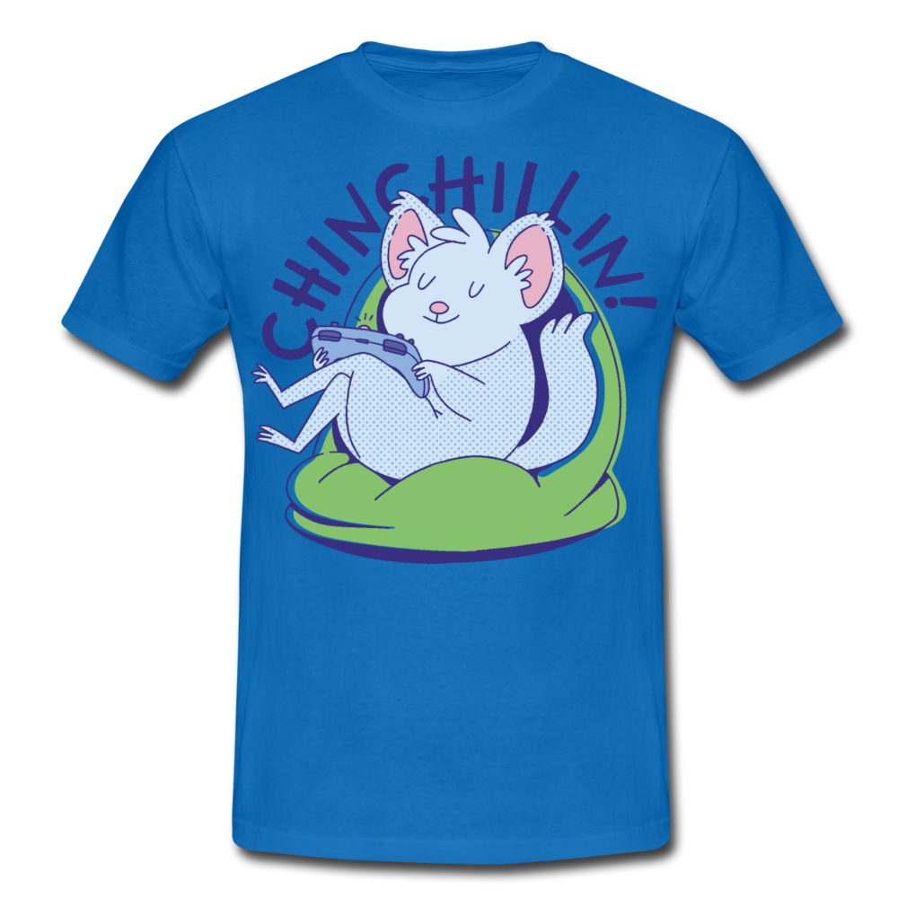 Chinchillin Chinchilla | Männer T-Shirt - Royalblau
