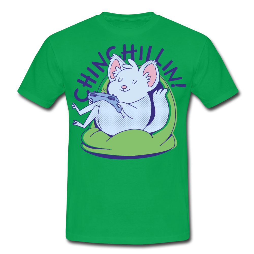 Chinchillin Chinchilla | Männer T-Shirt - Kelly Green