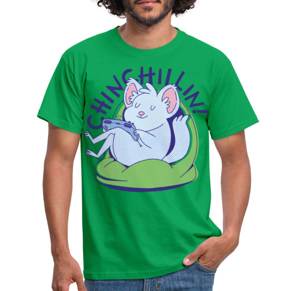 Chinchillin Chinchilla | Männer T-Shirt - Kelly Green