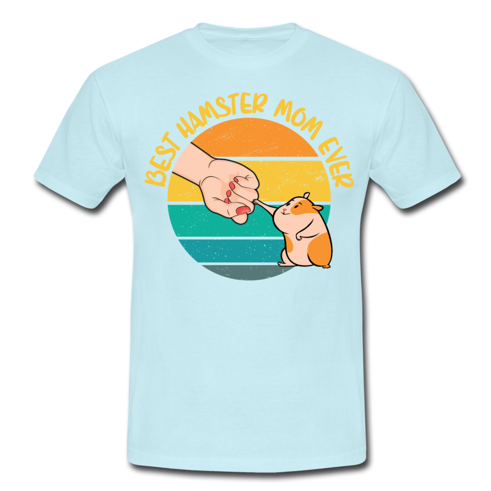 Best Hamster Mum Ever | Männer T-Shirt - Sky