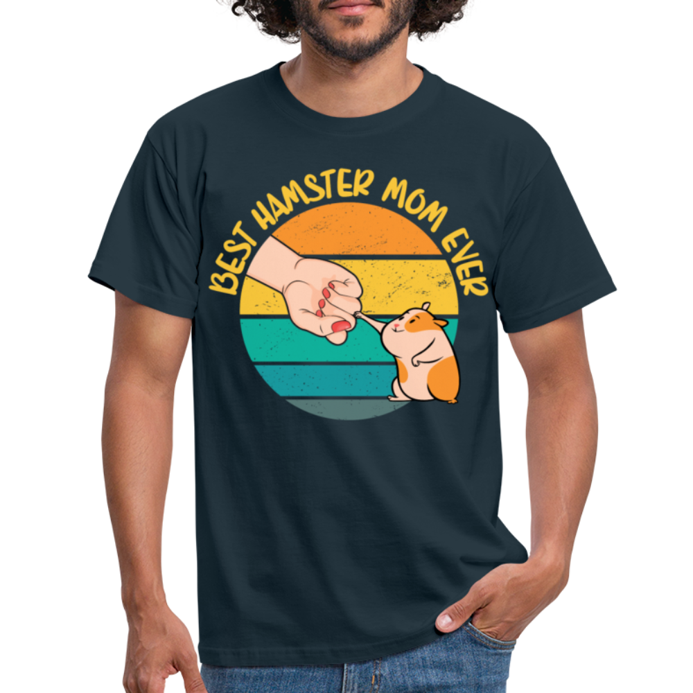 Best Hamster Mum Ever | Männer T-Shirt - Navy