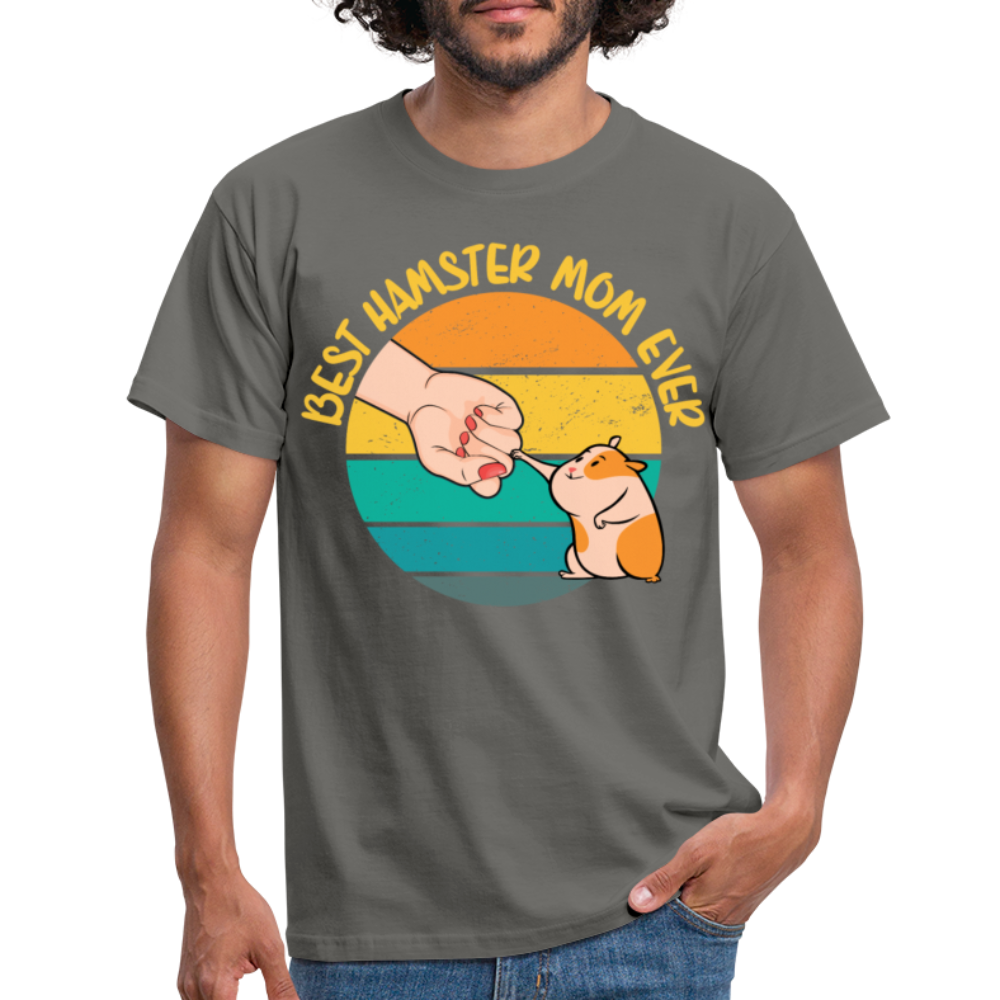 Best Hamster Mum Ever | Männer T-Shirt - Graphit