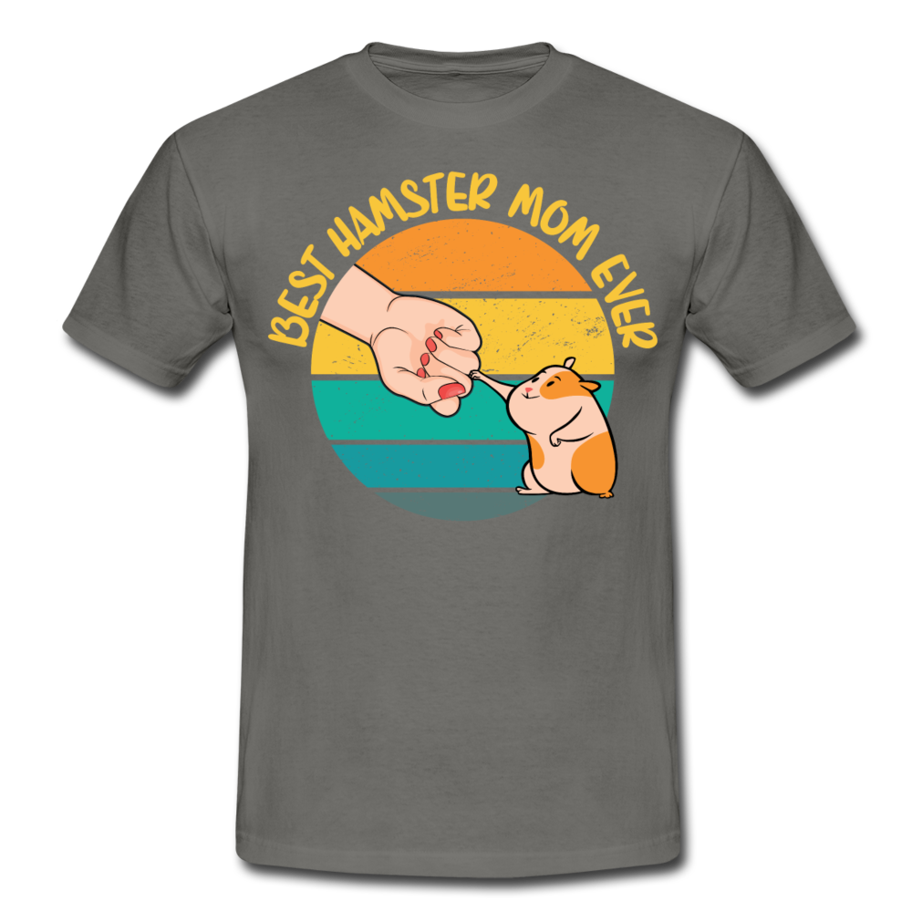 Best Hamster Mum Ever | Männer T-Shirt - Graphit