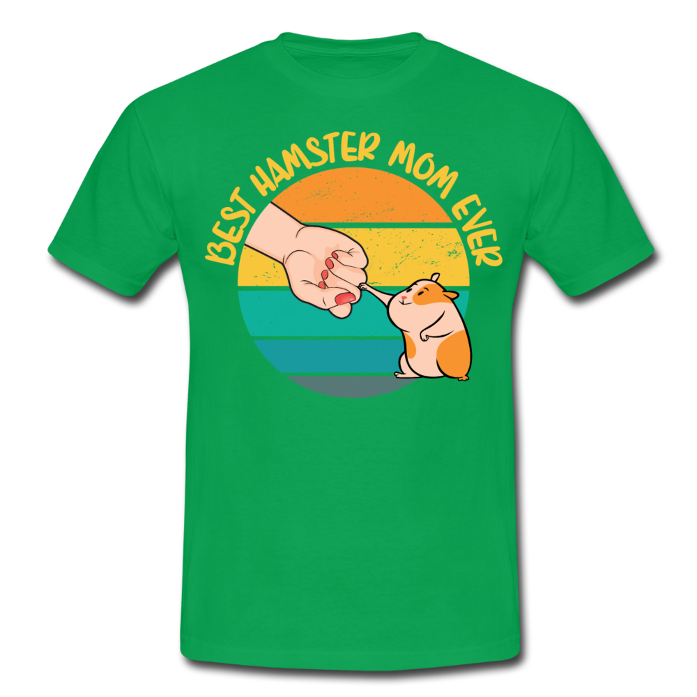 Best Hamster Mum Ever | Männer T-Shirt - Kelly Green