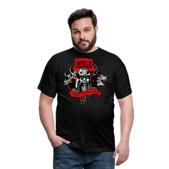 Lieber ein Wolf Odins als ein Lamm Gottes | Männer T-Shirt - Schwarz