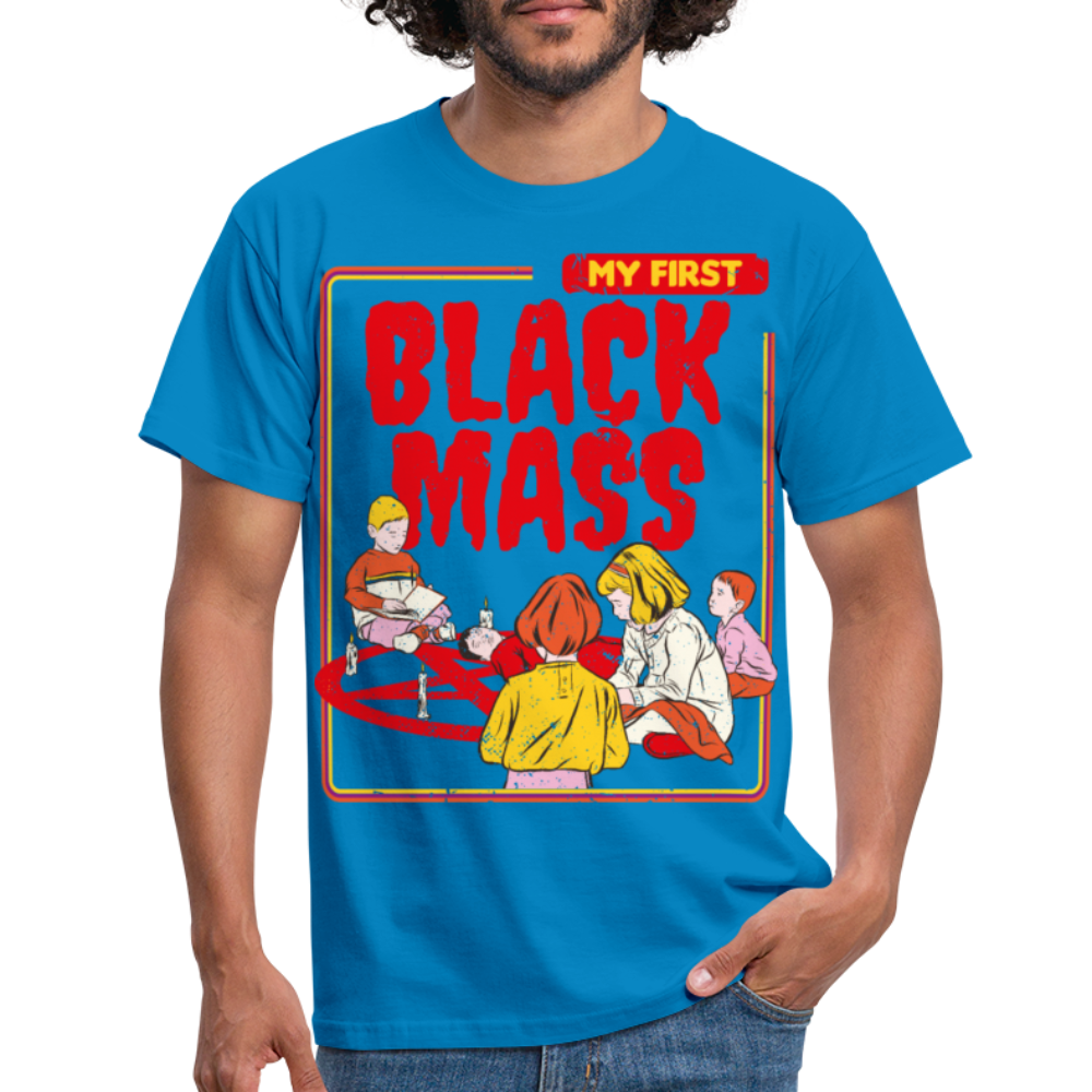 My First Black Mass Kinder | Männer T-Shirt - Royalblau
