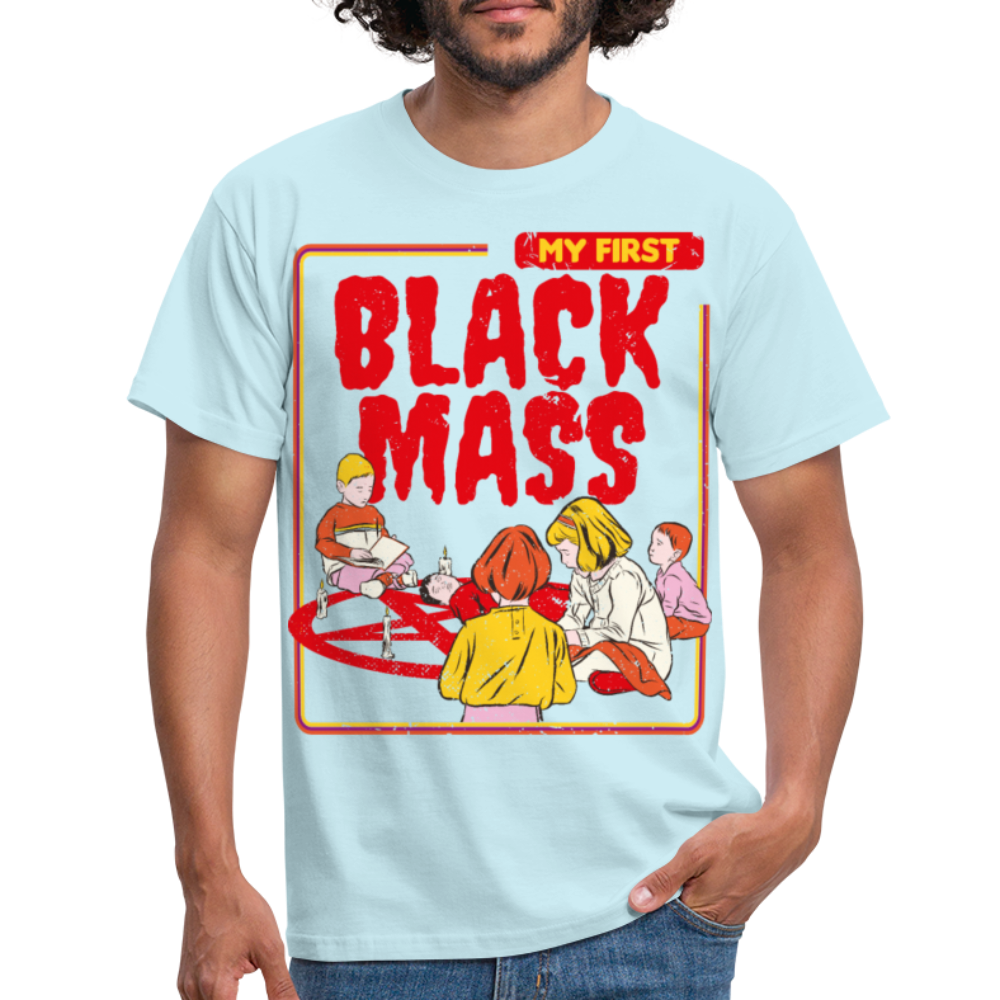My First Black Mass Kinder | Männer T-Shirt - Sky