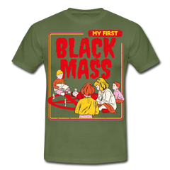 My First Black Mass Kinder | Männer T-Shirt - Militärgrün