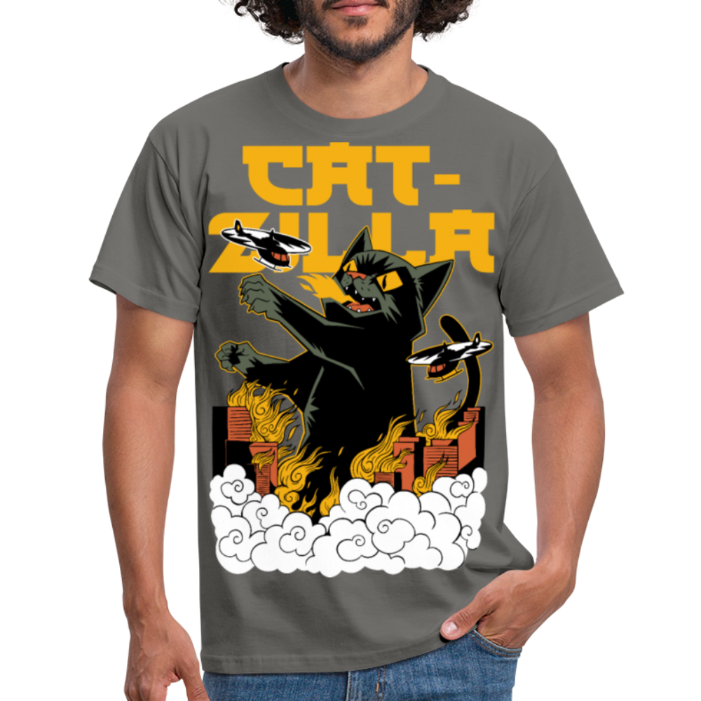 Catzilla | Männer T-Shirt - Graphit