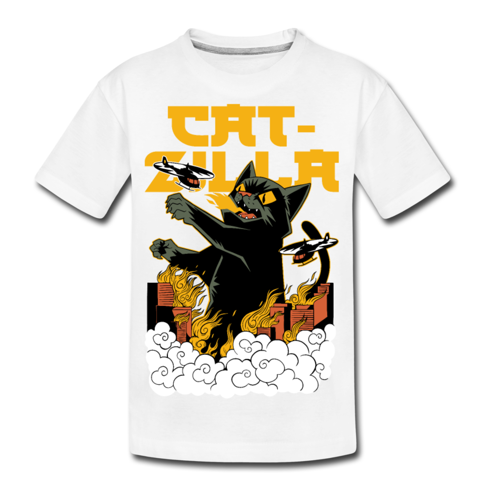 Teenager Premium T-Shirt - Weiß