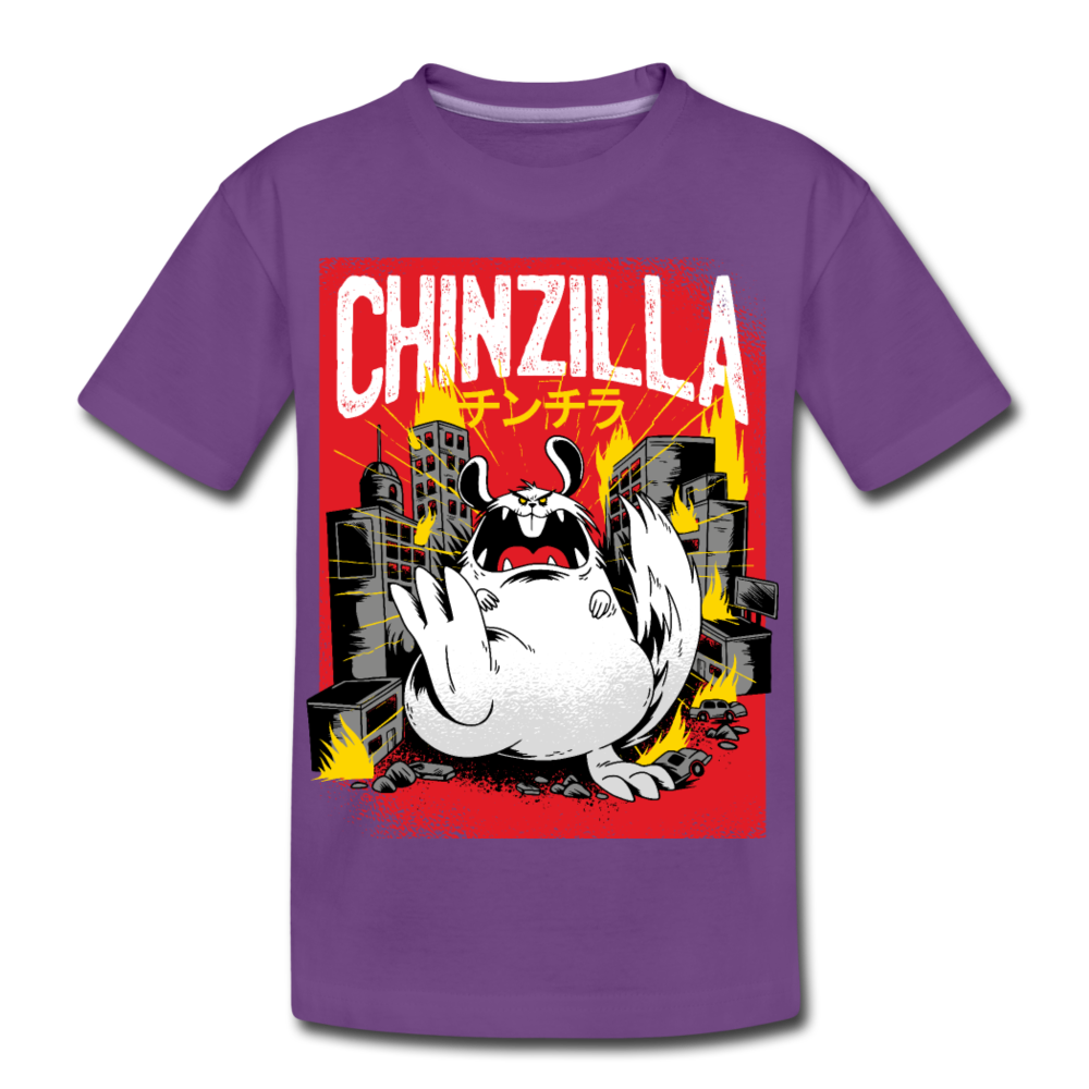 Chinzilla | Teenager Premium T-Shirt - Lila