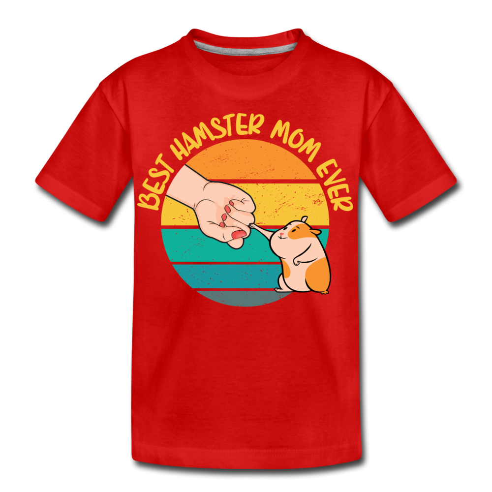 Best Hamster Mum Ever | Teenager Premium T-Shirt - Rot