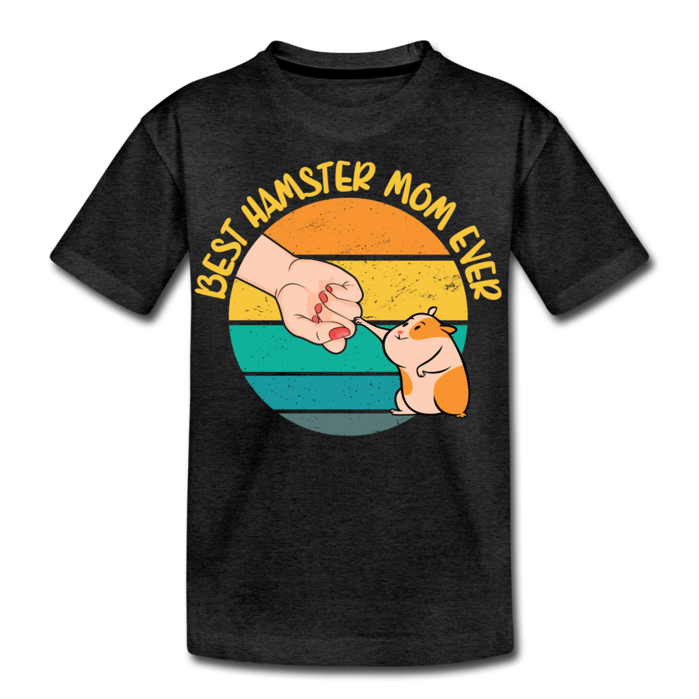 Best Hamster Mum Ever | Teenager Premium T-Shirt - Anthrazit