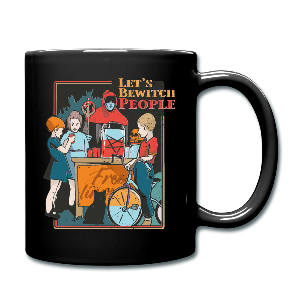 Let's Bewitch People  | Tasse einfarbig - Schwarz