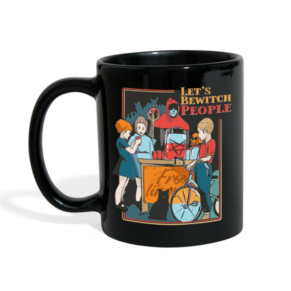 Let's Bewitch People  | Tasse einfarbig - Schwarz