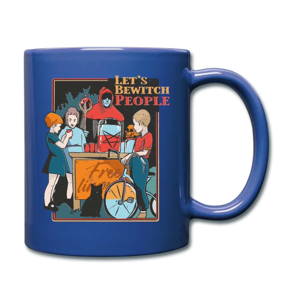 Let's Bewitch People  | Tasse einfarbig - Royalblau